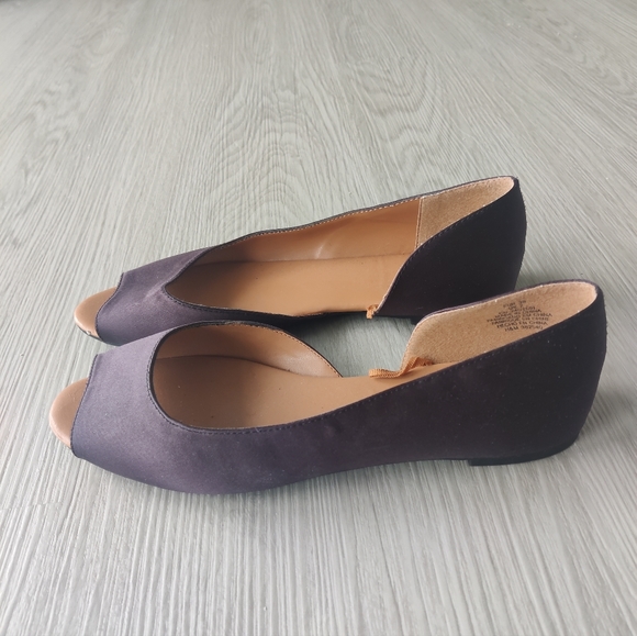 Black Flat Toeless Shoes - H&M - Picture 4 of 4